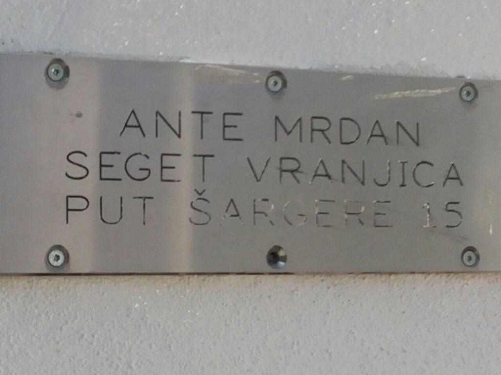 Apartments Mrdan Seget Vranjica Dış mekan fotoğraf